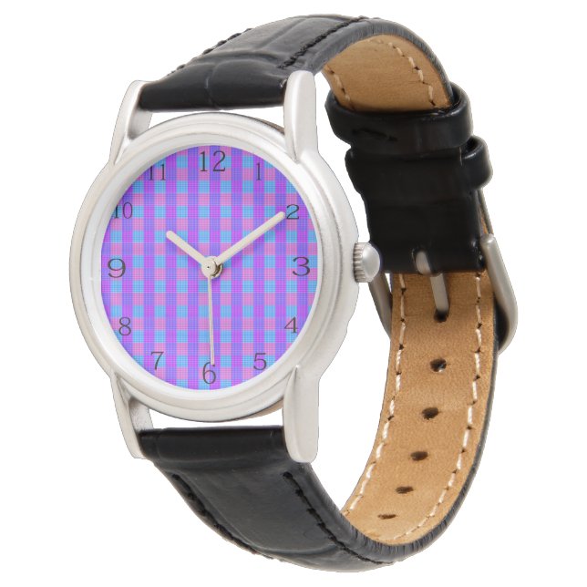 Montre Tartan de Bubblegum, (Incliné)