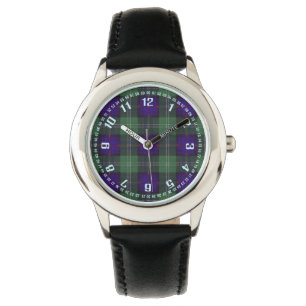 Montre Tartan écossais de kilt de plaid de clan de Dodd
