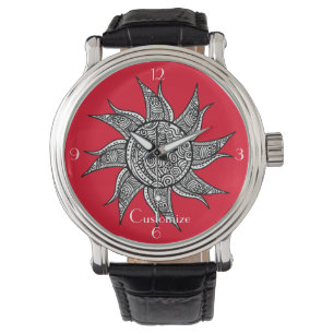 Montre Tatouage de henné Sun Thunder_Cove