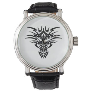Montre Tatouage-Dragon-Visage