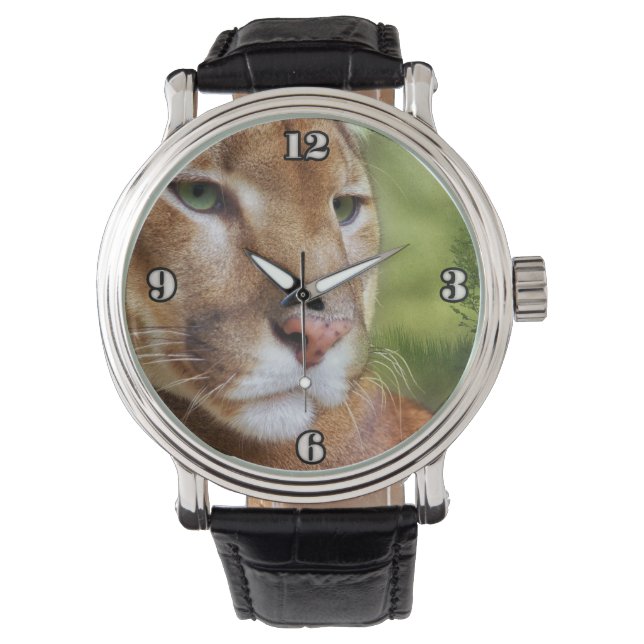 Montre TCWC - Puma Mountain Lion Art (devant)