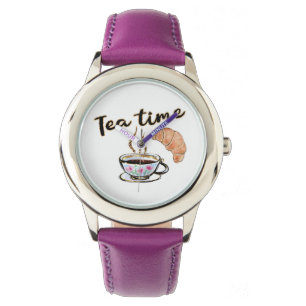 Montre Tea time Montres, cadeau de fête du thé, accessoir