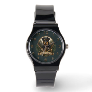 Montre Teckels de chasse , Logo de chasse