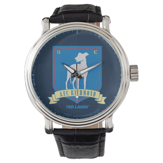 Montre Ted Lasso | Logo de l'équipe AFC Richmond (devant)