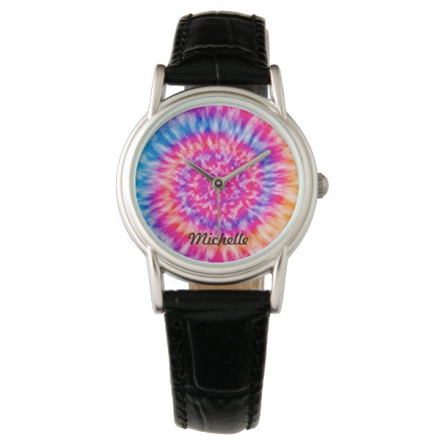 Montre Teinture à tarte personnalisée (devant)