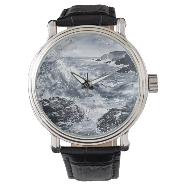 Montre Tempête sur la côte galloise (devant)