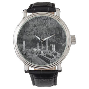 Montre Temple de Delphi Apollo en Grèce vintage