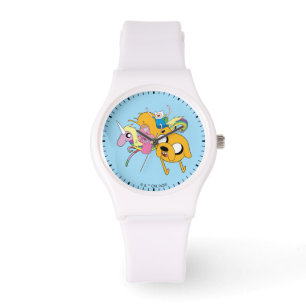 Montre Temps d'aventure   Lady, Bubblegum, Finn & Jake