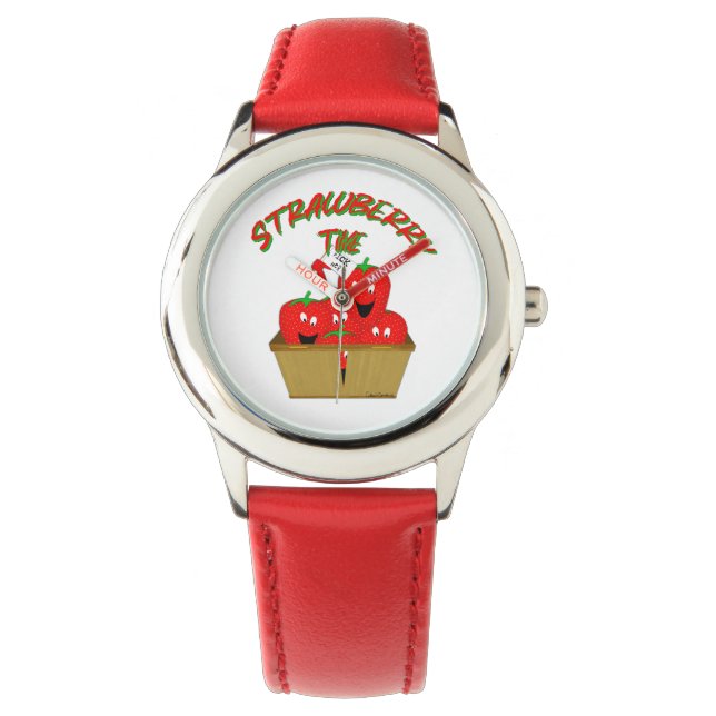 Montre Temps de la fraise ! (devant)