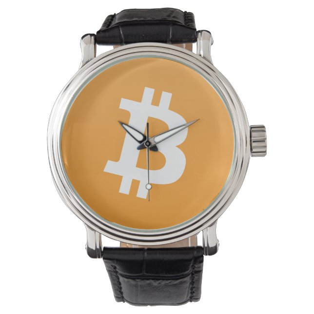 Montre Temps pour bitcoin (devant)