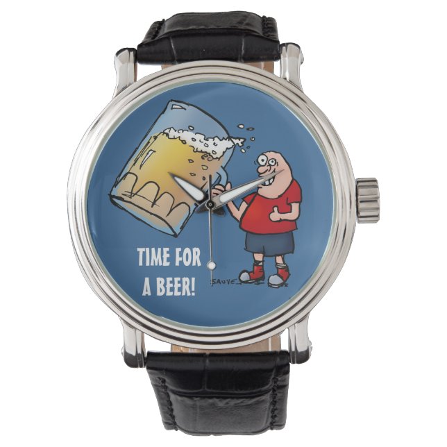 Montre Temps Pour Une Beer Funny Watch (devant)