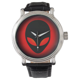 Montre Tête d'Alien extraterrestre