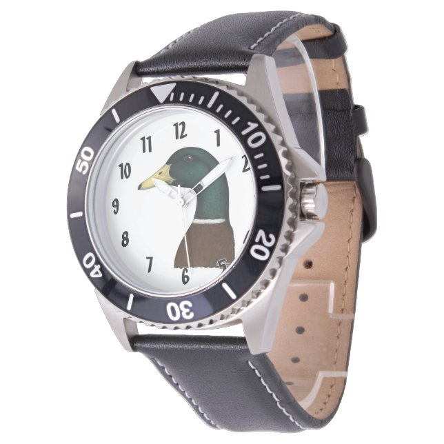 Montre Tête Mallard Drake (Incliné)