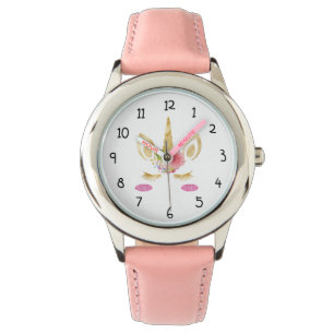 Montre Tête Unicorne Glittery