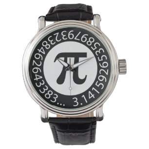 Montre TEXTE CONCEPTION Numéro Pi Symbole mathématique