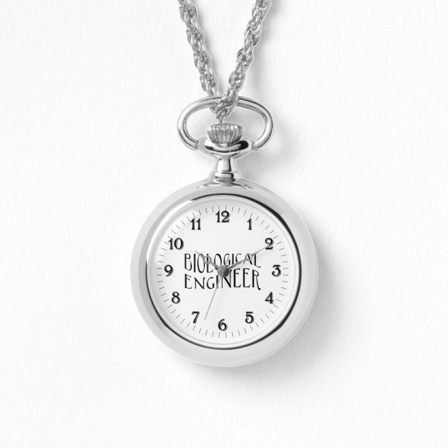 Montre Texte de l'ingénieur biologique (Recto)