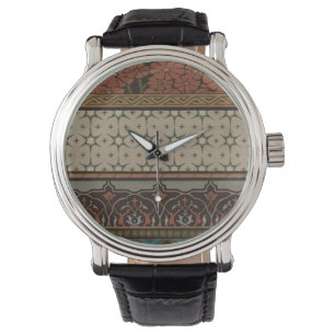 Montre Textile d'origine avec Motifs décoratifs