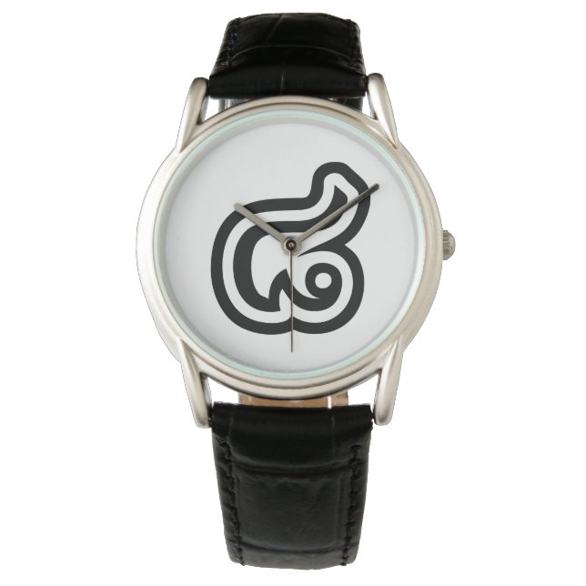 Montre Thaïlande Numéro 8 / Huit / ๘ (Mauvais/Paire) Thaï (devant)