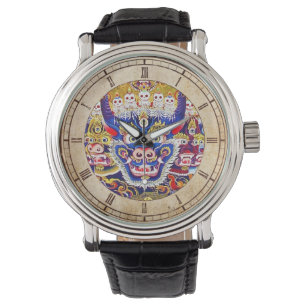 Montre thangka dieu tatouage cool oriental tibétain