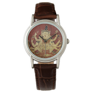 Montre Thangka tibétain de Guhyasamaja Akshobhyavajra