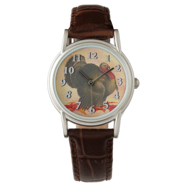 Montre Thanksgiving Turquie (devant)