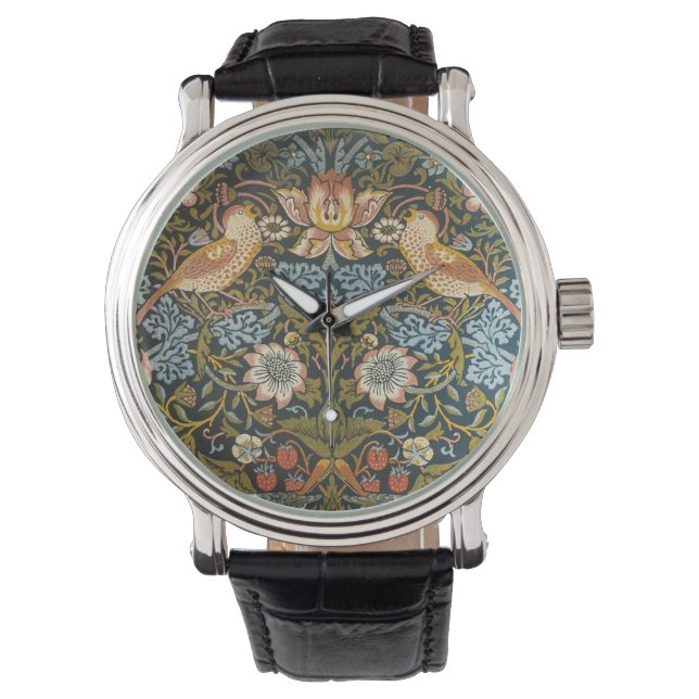Montre Thiers de fraises William Morris Motif antique (devant)