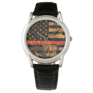 Montre Thin Red Line and Flames