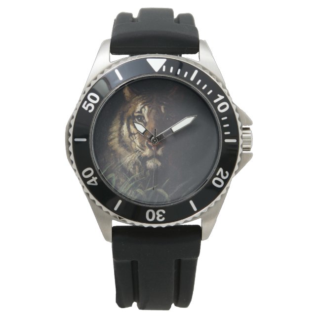 Montre Tiger's Head (par Abott Handerson Thayer) (devant)