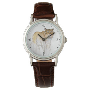 Montre Tigre original Dessin chinois Zodiac Anniversaire 
