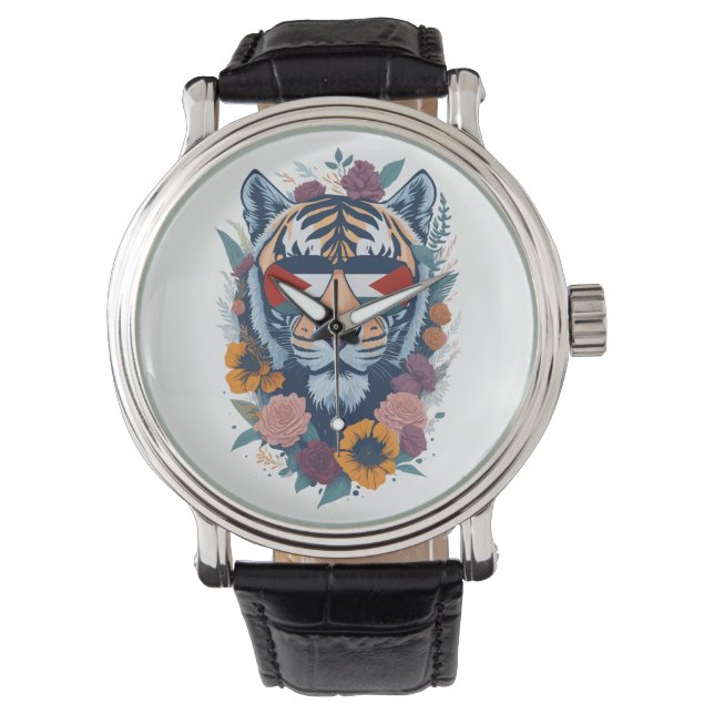 Montre Tigre palestinien - Palestine FLAG (devant)