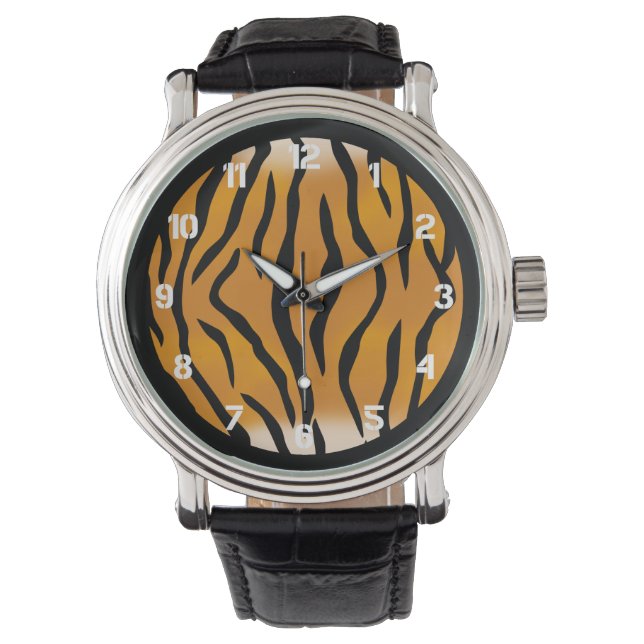 Montre Tigre sauvage (devant)