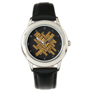 Montre Timographe (rouille)