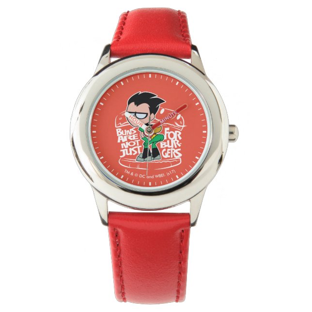 Montre Titans Ados, partez ! | Roboty Booty Scooty Buns (devant)