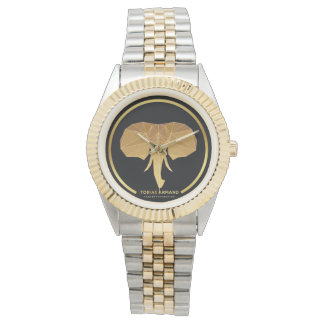 Montre Tobias Armand acier inoxydable Black Watch