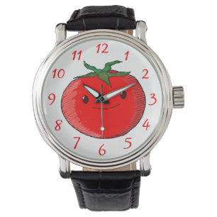 Montre Tomate de carton mignon