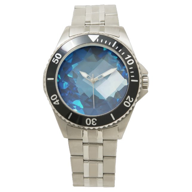 Montre Topaz bleu 2 (devant)