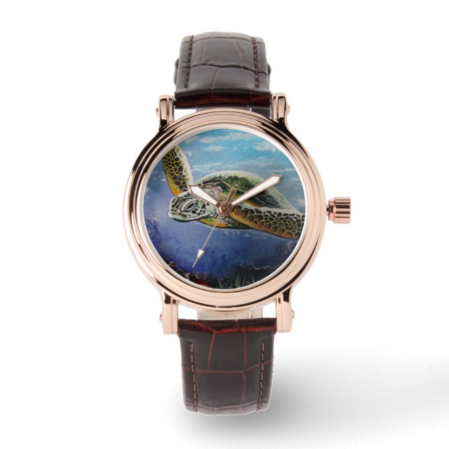 Montre Tortue de mer (Recto)