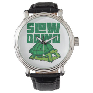 Montre Tortue de mer ralentie