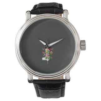 Montre Tortue Xmas Lumières Père Noël laid Tortue Noël Ta