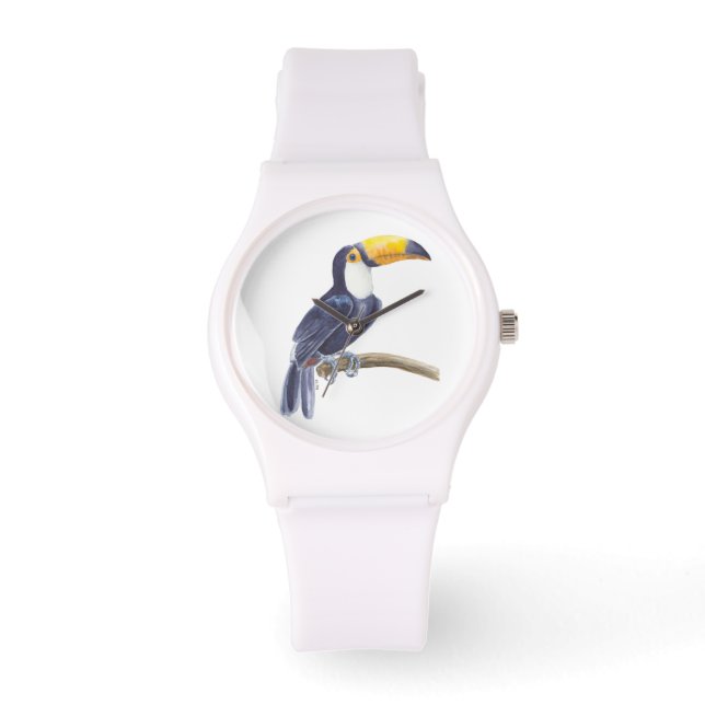 Montre Toucan, oiseau tropical (Recto)