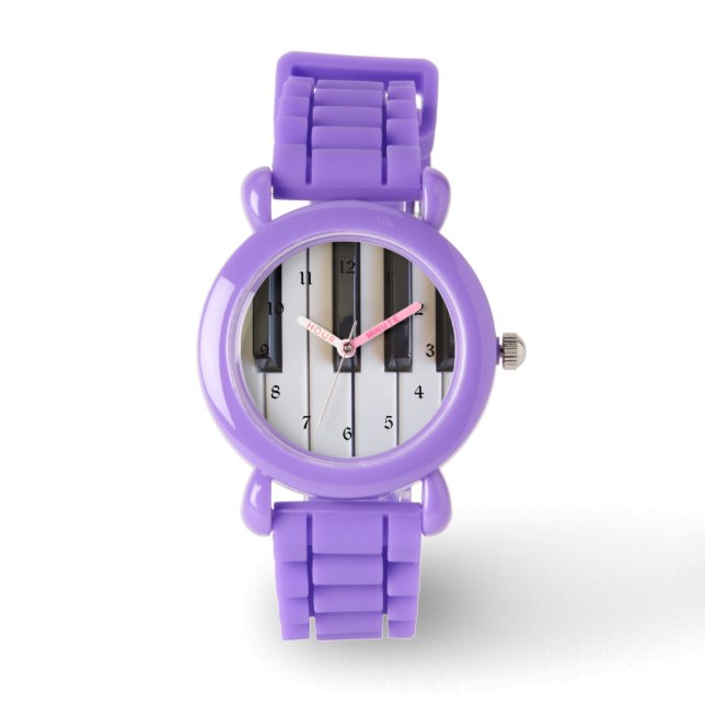Montre Touches de piano (Recto)