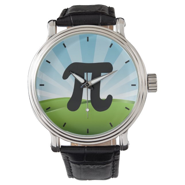 Montre Toujours temps pour Pi (devant)