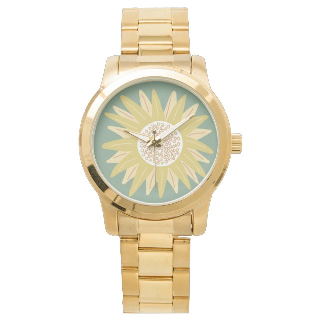 Montre Tournesol géant (devant)