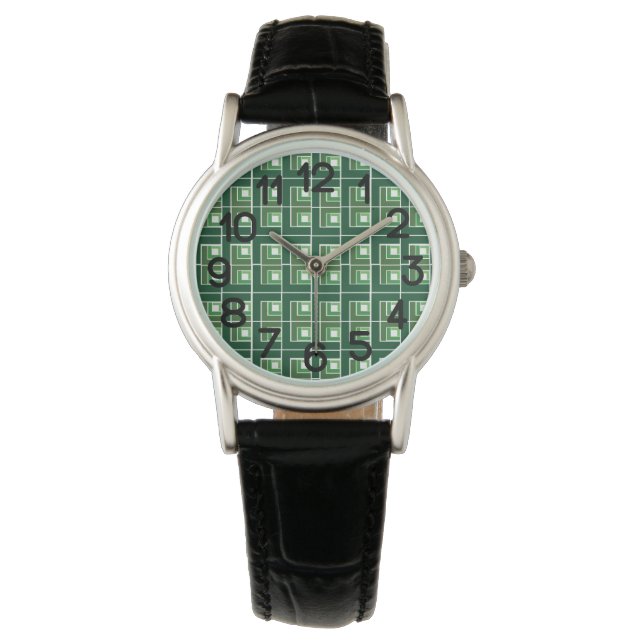 Montre Tourvy Topsy vert (devant)