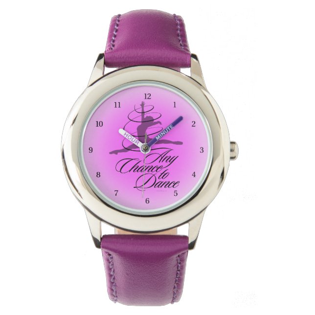 Montre Toute chance de danser Wrist Watch (devant)
