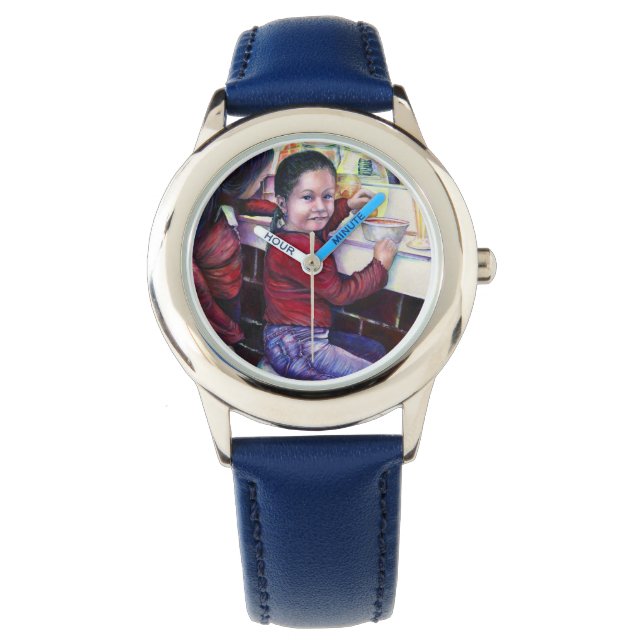 Montre Toutes les bonnes filles reçoivent de la crème gla (devant)