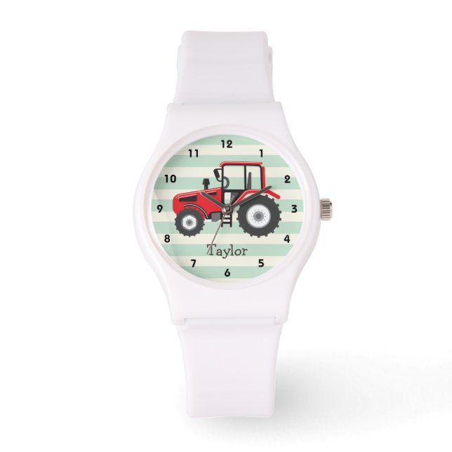Montre Tracteur Red Farm (Recto)