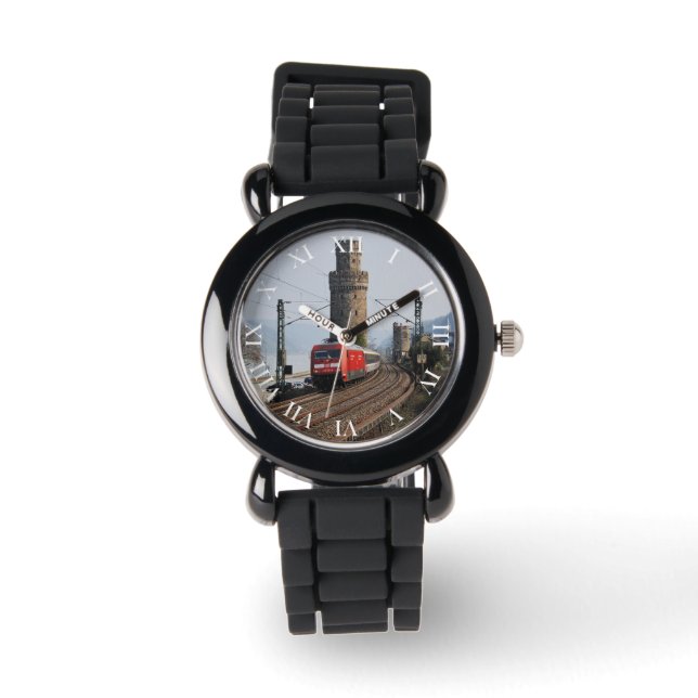 Montre Train de voyageurs à Oberwesel (Recto)