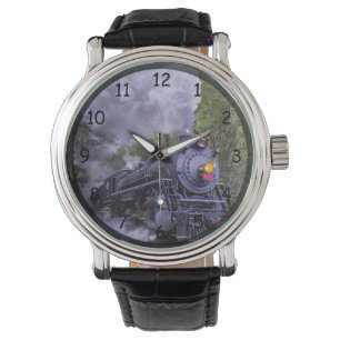 Montre Train moteur à vapeur vintage