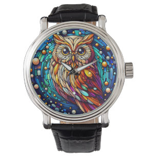 Montre Tranquillité dans le banc de verre et les fleurs s